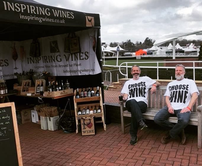 The creators of Inspiring Wines sitting about.
